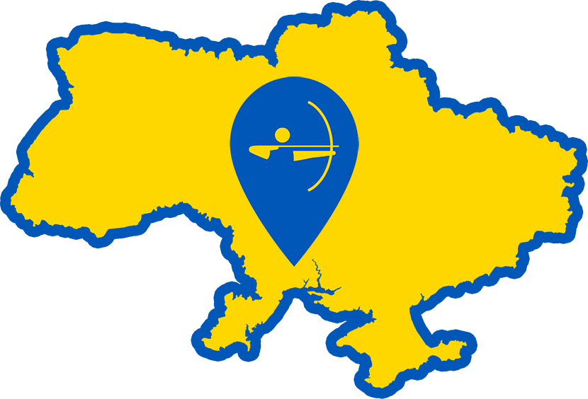 ukraine archery map